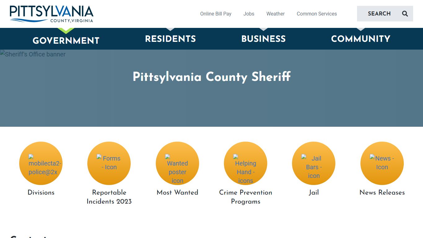 Sheriff | Pittsylvania County, VA